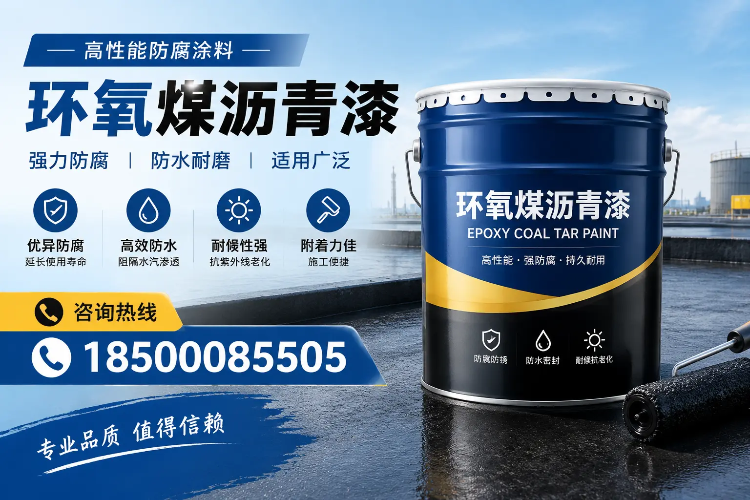 环氧煤沥青漆的主要成分与功能,仙桃用户深度了解