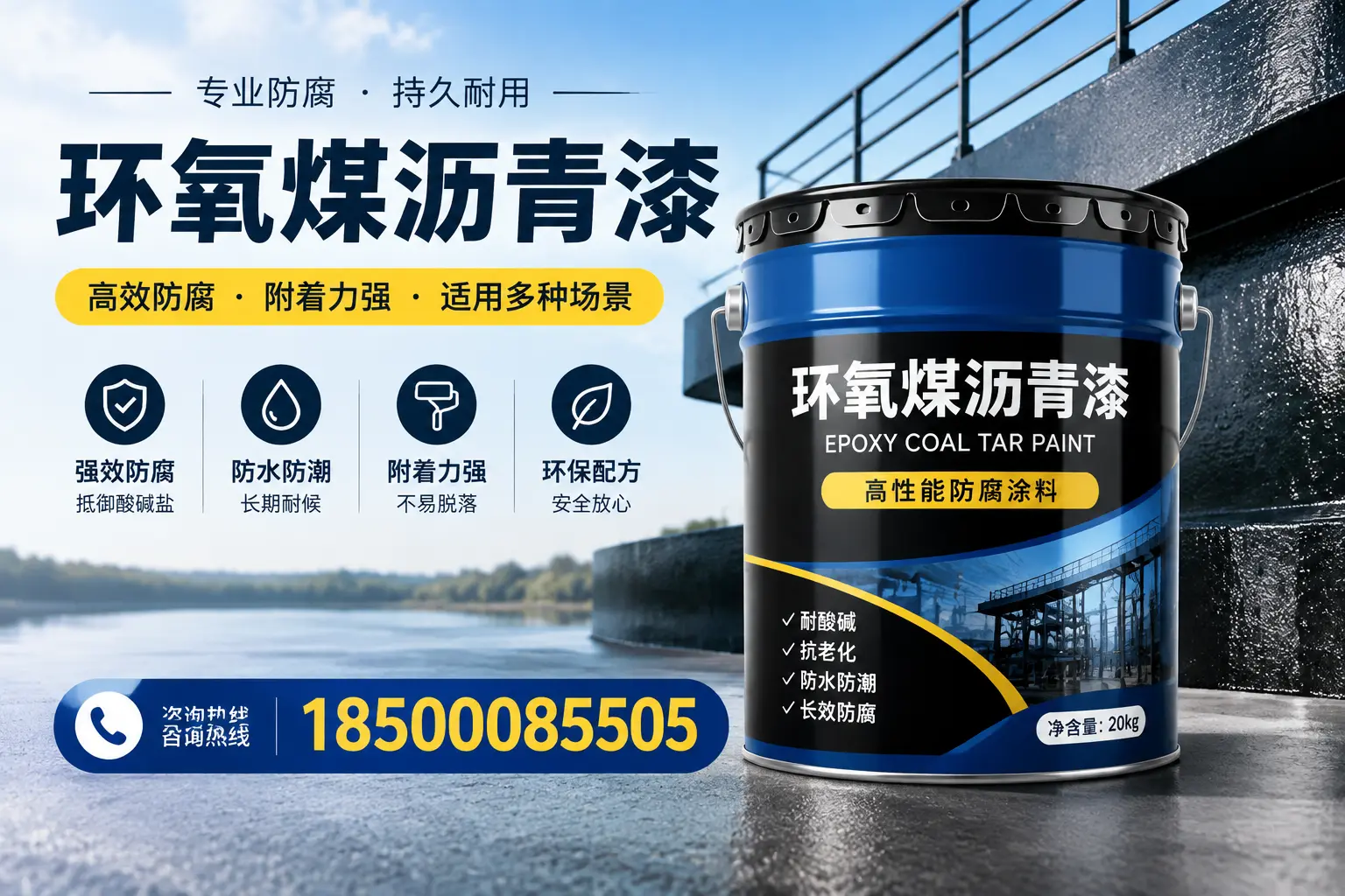 环氧煤沥青漆在不同气候条件下的表现分析,仙桃适用性