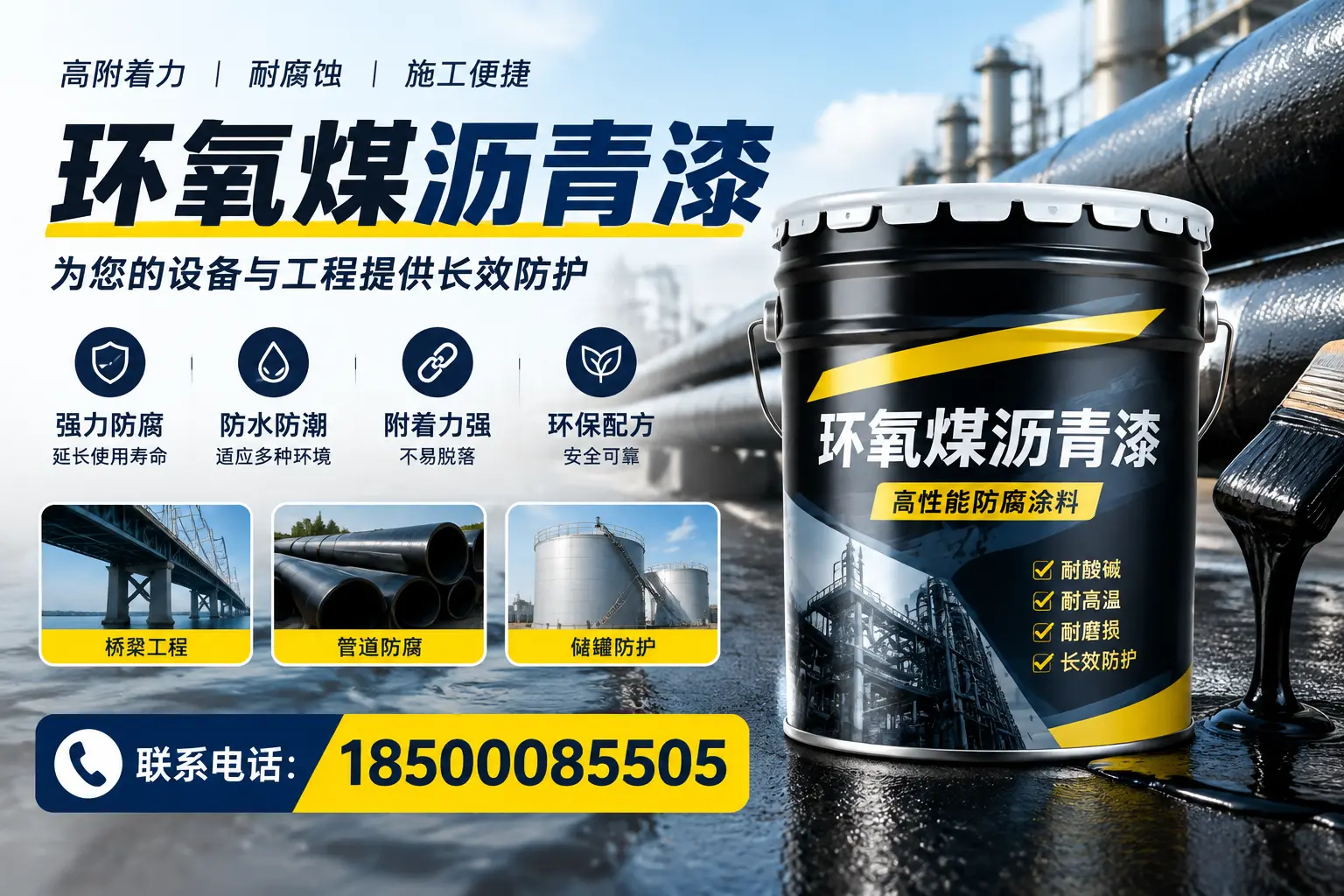 环氧煤沥青漆与其他涂料的对比分析，助力仙桃企业决策