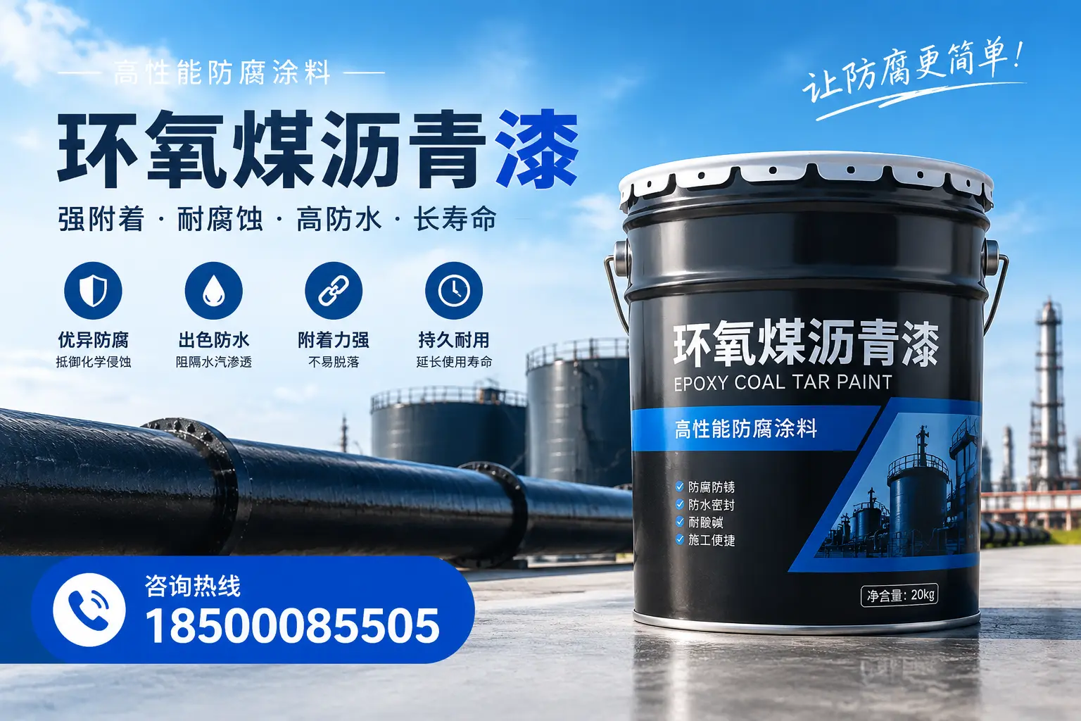 如何选择合适的环氧煤沥青漆?仙桃用户必看技巧