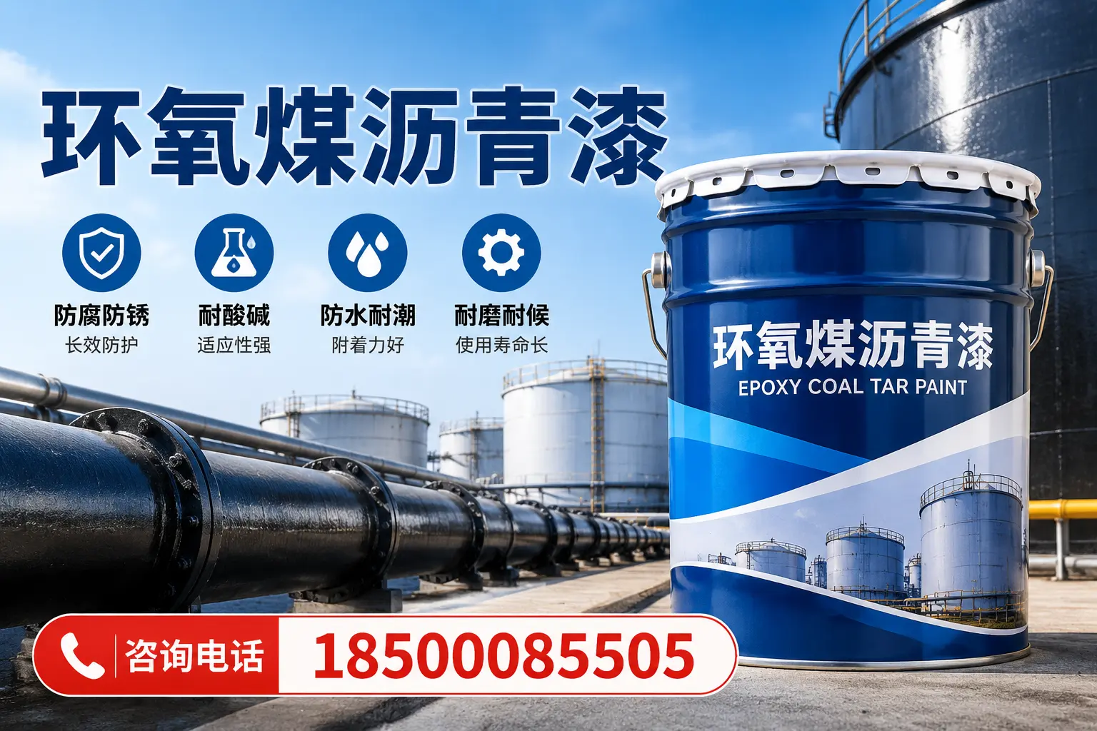 环氧煤沥青漆的防腐性能评测,仙桃用户的实用指南